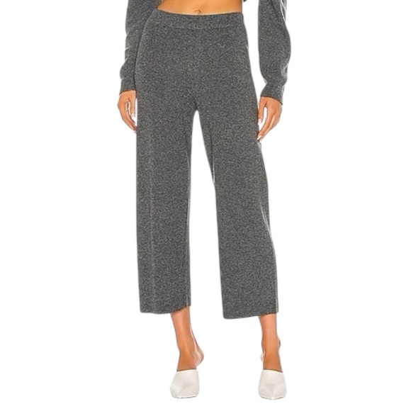 Nanushka Wool Blend Knit Pants in Gray - Picture 1 of 7